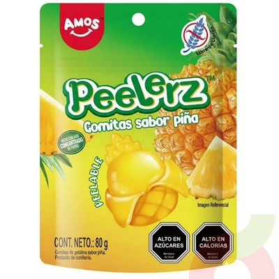 Gomitas de Piña Peelerz 80Gr