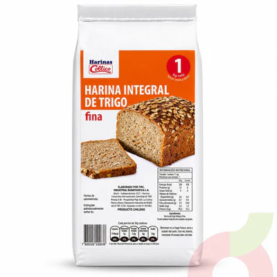 Harina Integral de Trigo Fina Collico 1Kg