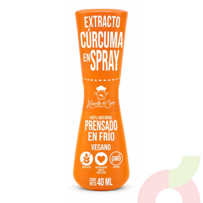Spray Extracto Cúrcuma Huerto del Sur 40Ml