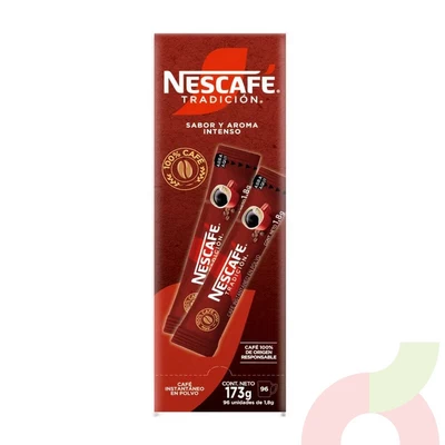 Café Nescafe Tradición Sachet  96 Unidades