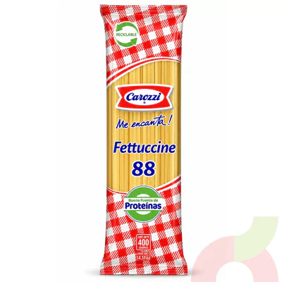 Fettuccine N°88 Carozzi 400Gr