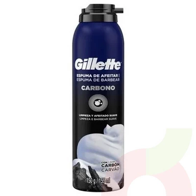Gillette Espuma Afeitar Carbón 150 Gr