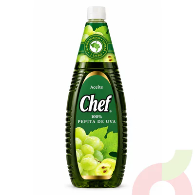 Aceite 100% Pepita Uva Chef 1L