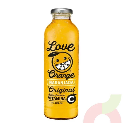 Naranjada Original Love Orange 475Ml
