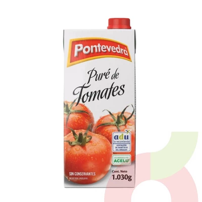 Puré de Tomates Pontevedra 1030Gr