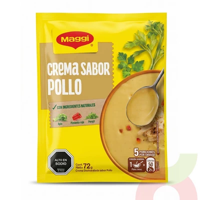Crema Sabor Pollo Maggi 72Gr