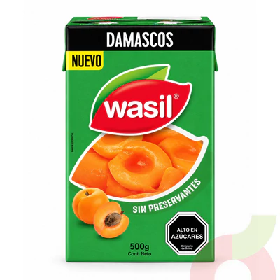 Damascos Wasil 500Gr - 220Gr Drenado