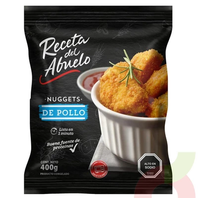 Nuggets de Pollo Receta del Abuelo 400Gr
