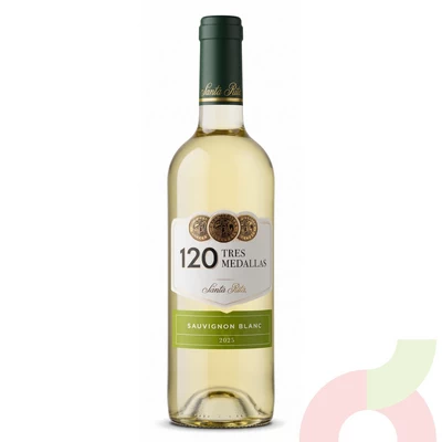 Vino Sauvignon Blanc 120 Tres Medallas 700Cc