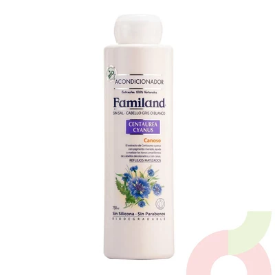 Acondicionador Canoso Centaurea Cyanus Familand 750Ml