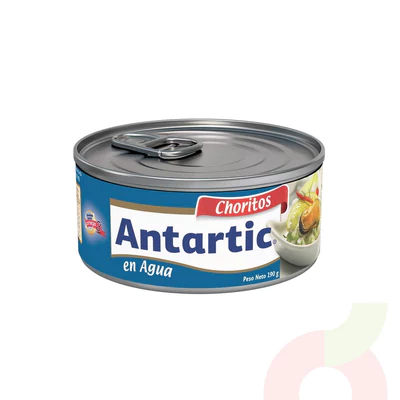 Choritos en Agua Antartic 190Gr- 100Gr Drenado
