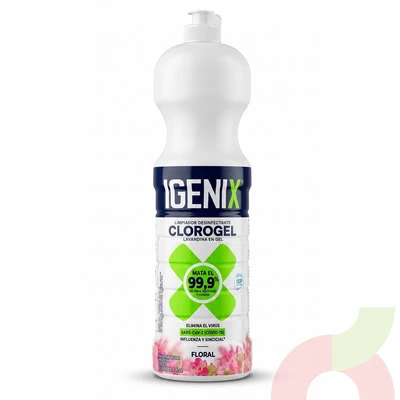 Limpiador Clorogel Floral Igenix 900Ml