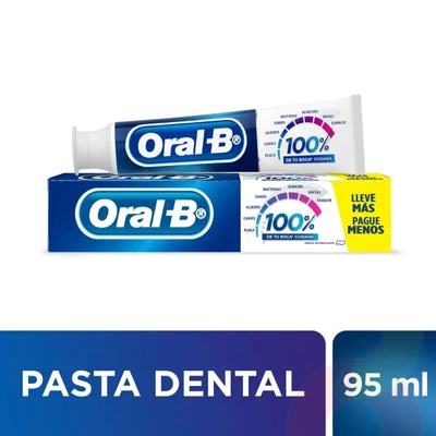 Pasta Dental con Flúor Oral B 95 Ml