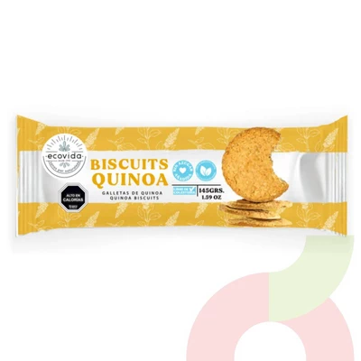 Galletas de Quinoa Ecovida 145Gr