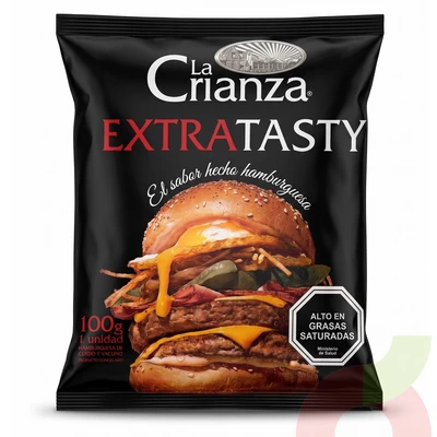 Hamburguesa Extra Tasty La Crianza 100Gr 