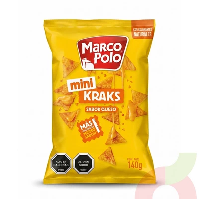Mini Kraks Queso Marco Polo 140Gr