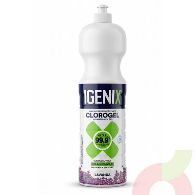 Limpiador Clorogel Lavanda Igenix 900Ml