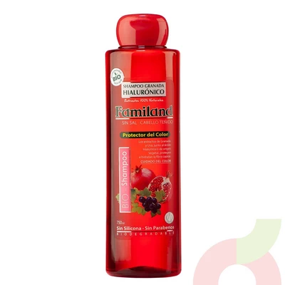 Shampoo Protector de Color Granada Familand 750Ml
