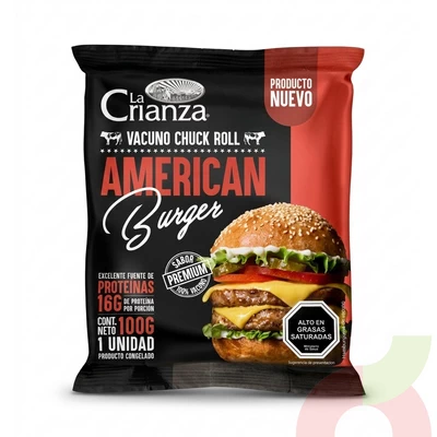 American Burger La Crianza 100Gr