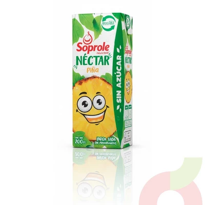 Jugo Piña Soprole 200Ml