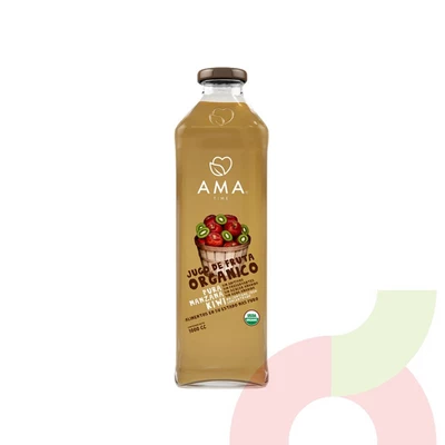Jugo Orgánico Manzana y Kiwi Ama 1Lt