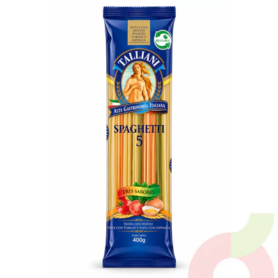 Spaghetti N°5 Tres Sabores Talliani 400Gr