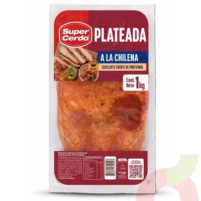 Plateada a la Chilena Super Cerdo 1Kg 