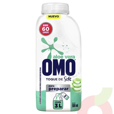 Detergente para Diluir Aloe Vera Omo 500Ml