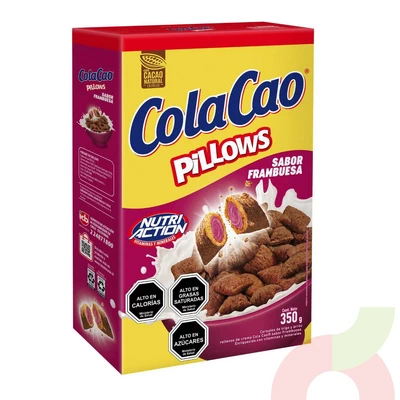Cereal Pillows Frambuesa ColaCao 350Gr