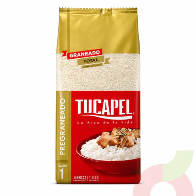 Arroz Pregraneado G1 Tucapel 1Kg