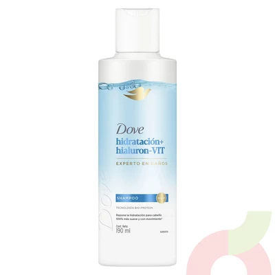 Shampoo Hidratación+ Dove 190Ml