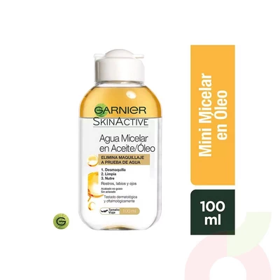 Agua Micelar en Aceite Garnier 100Ml
