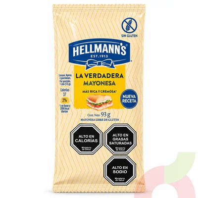 Mayonesa Hellmanns 93Gr