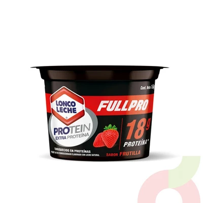Yogurt Full Pro Frutilla Loncoleche 150Gr