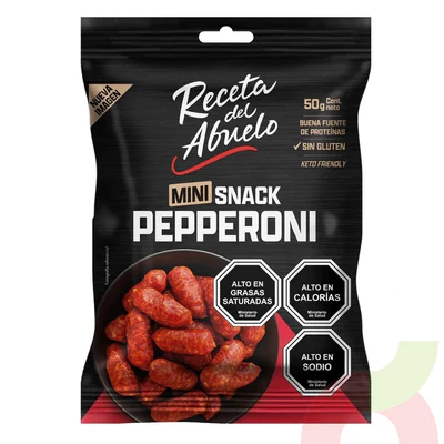 Mini Snack Pepperoni Receta del Abuelo 50Gr