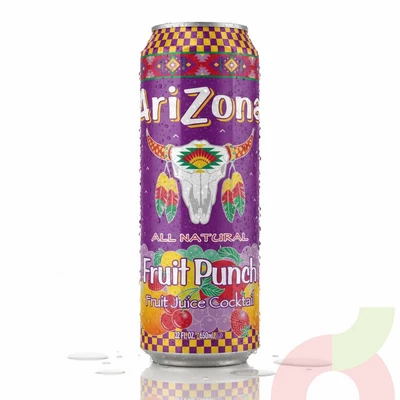 Bebida de Te Fruit Punch Arizona 650Ml