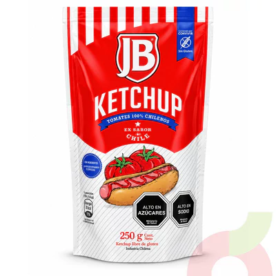 Doypack Ketchup JB 250Gr