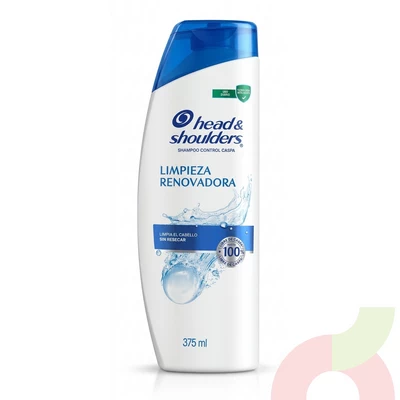 Shampoo Limpieza Renovadora Head & Shoulders 375Ml