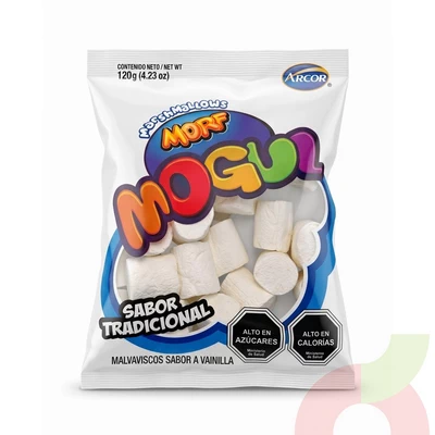 Marshmallows Tradicional Mogul Arcor 120Gr