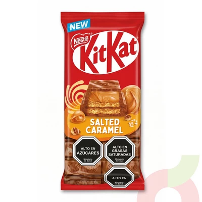 Chocolate KitKat Salted Caramel Nestlé 99Gr