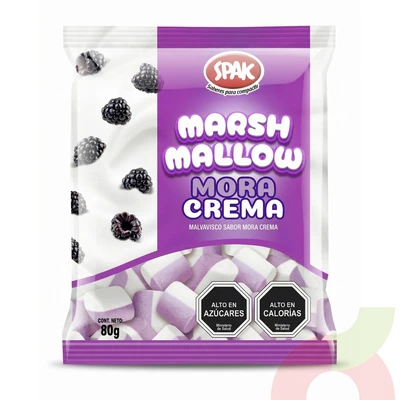 Marshmallow Mora Crema Spak 80Gr