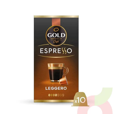 Café Espresso Leggero Gold 50Gr 10 Unidades