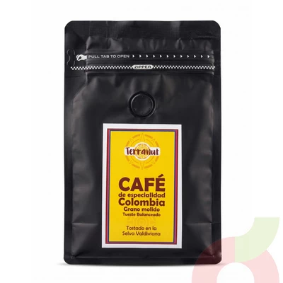 Café Grano Molido Tueste Balanceado Terranut 250Gr