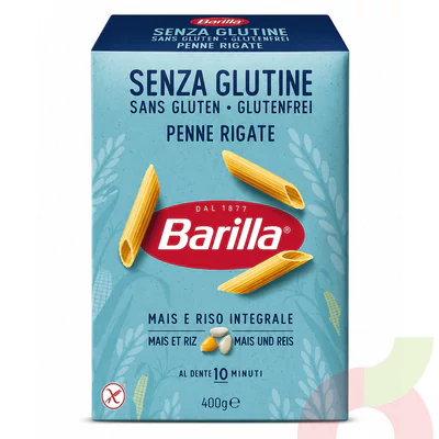 Penne Rigate Sin Gluten Barilla 400Gr