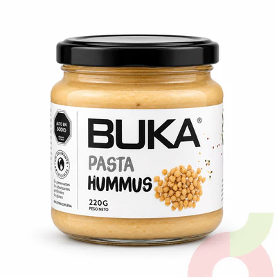Pasta Hummus Buka 220Gr 