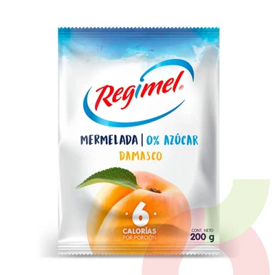 Mermelada Damasco 0% Azúcar Regimel 200Gr