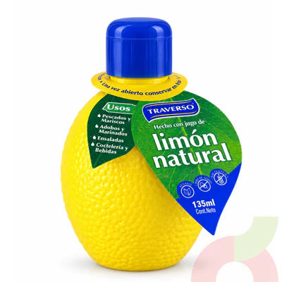 Jugo Limón Natural Traverso 135Ml