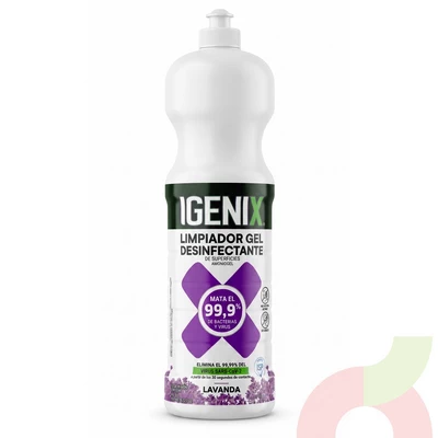 Limpiador Gel Desinfectante Lavanda Igenix 900Ml