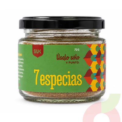 7 Especias Suk 70Gr