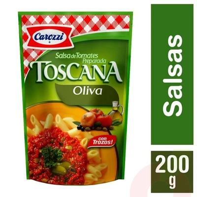 Salsa de Tomate Toscana Oliva Carozzi 200Gr 